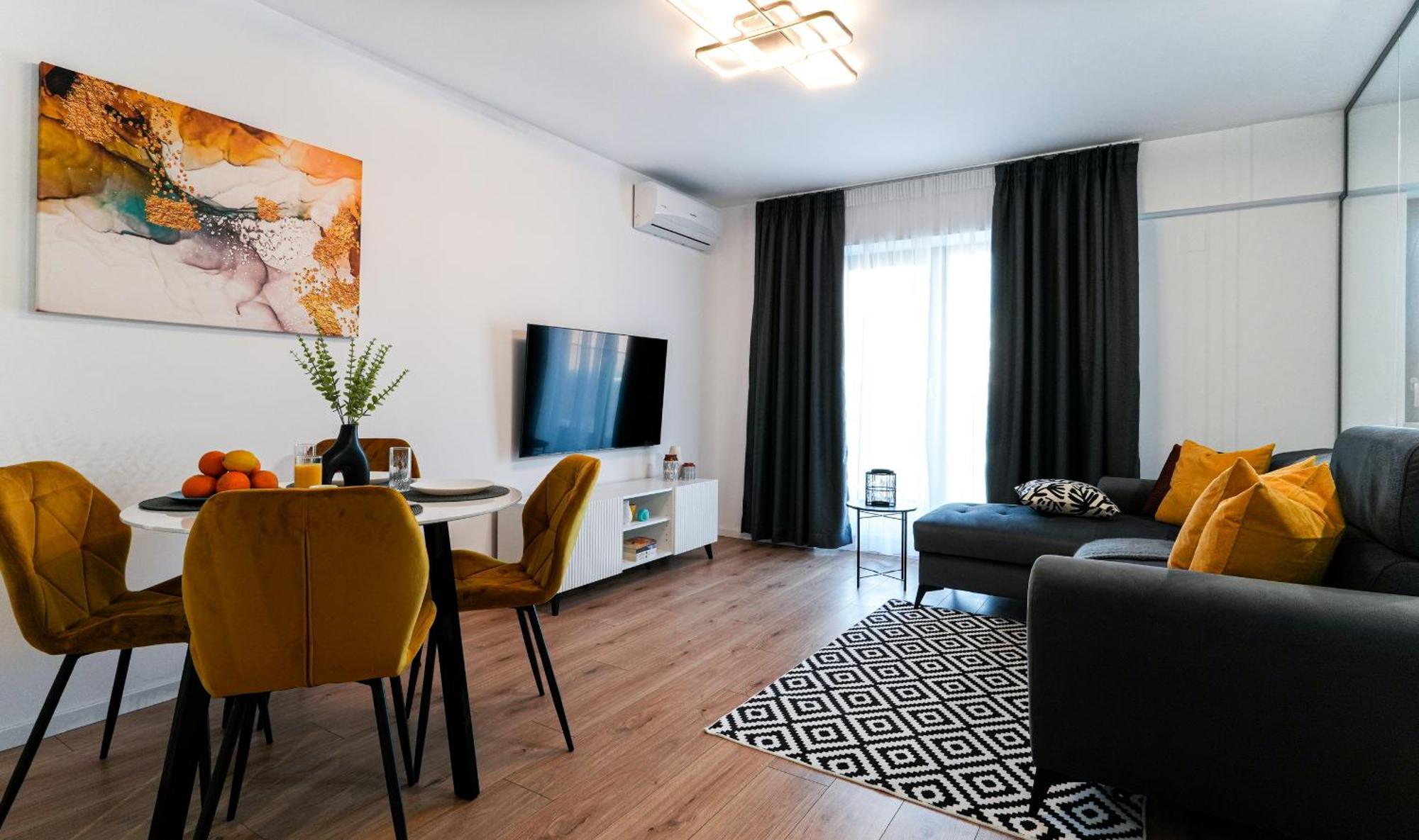 Sandra - Park-View Apt With Balcony & Parking บูคาเรสต์ ภายนอก รูปภาพ